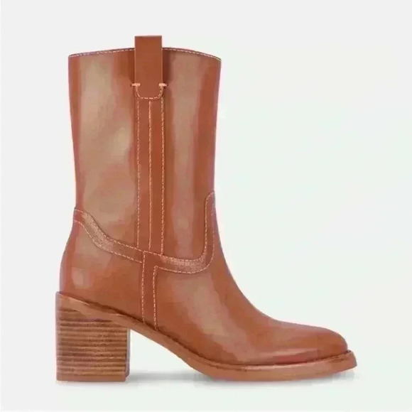 Dolce Vita Colete Bootie in Cognac
Leather Western-Inspired‎ Size 9.5 - Picture 6 of 8